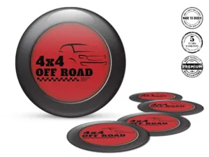 Domed Label Edition High-Quality Rim Decals